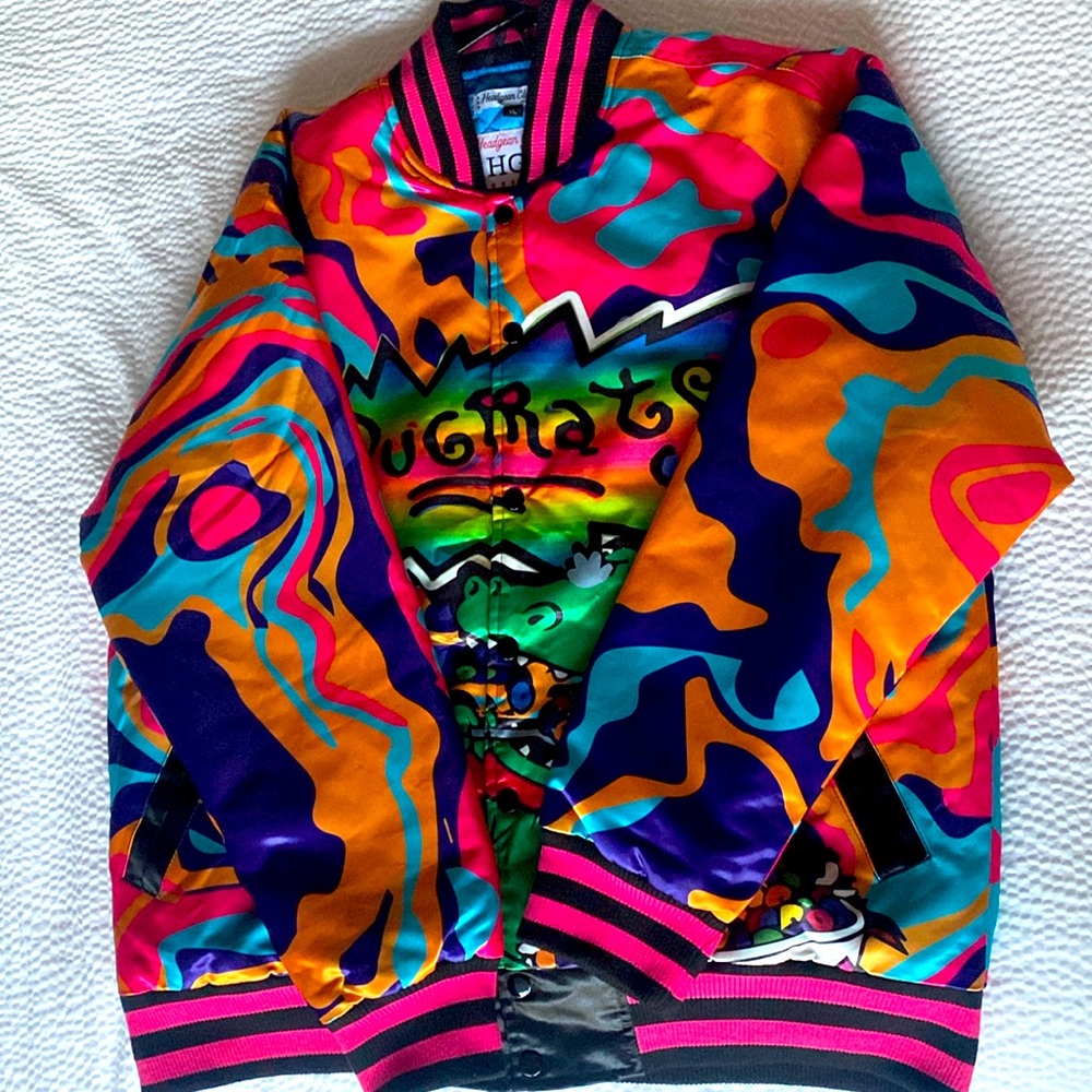 Muti-colored XL HGC Rugrats designer jacket.